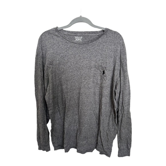 Ralph Lauren Polo Men's Gray Long Sleeve Soft Fabric Size Large - Picture 1 of 5